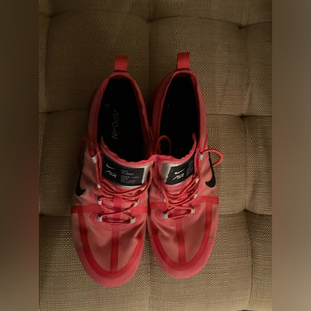 Nike Men's Red VaporMax Athletic Shoe